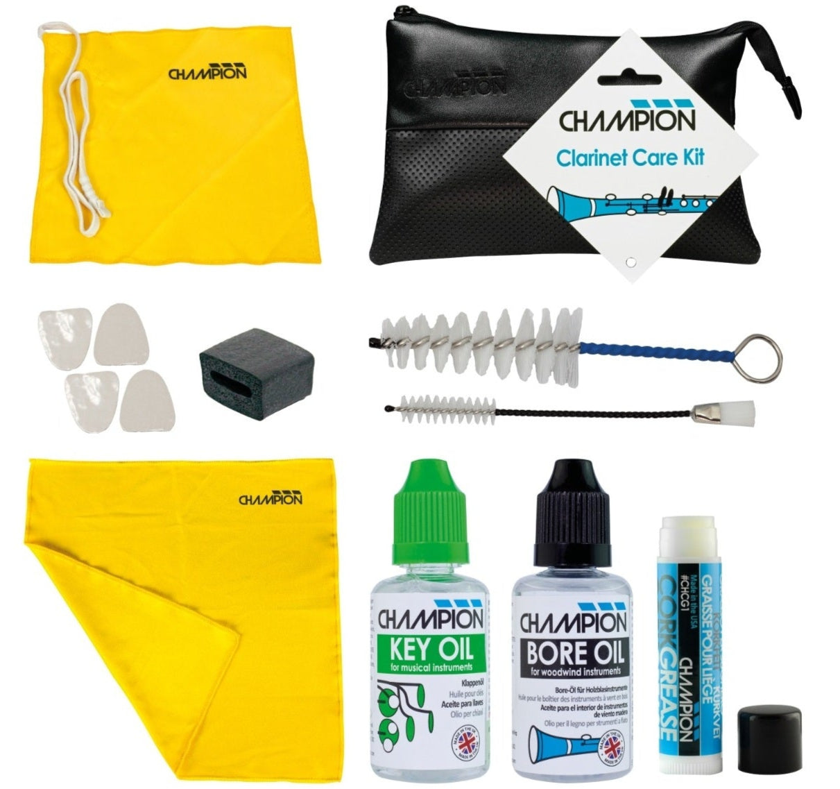 Champion Clarinet Care & Maintenance Kit
