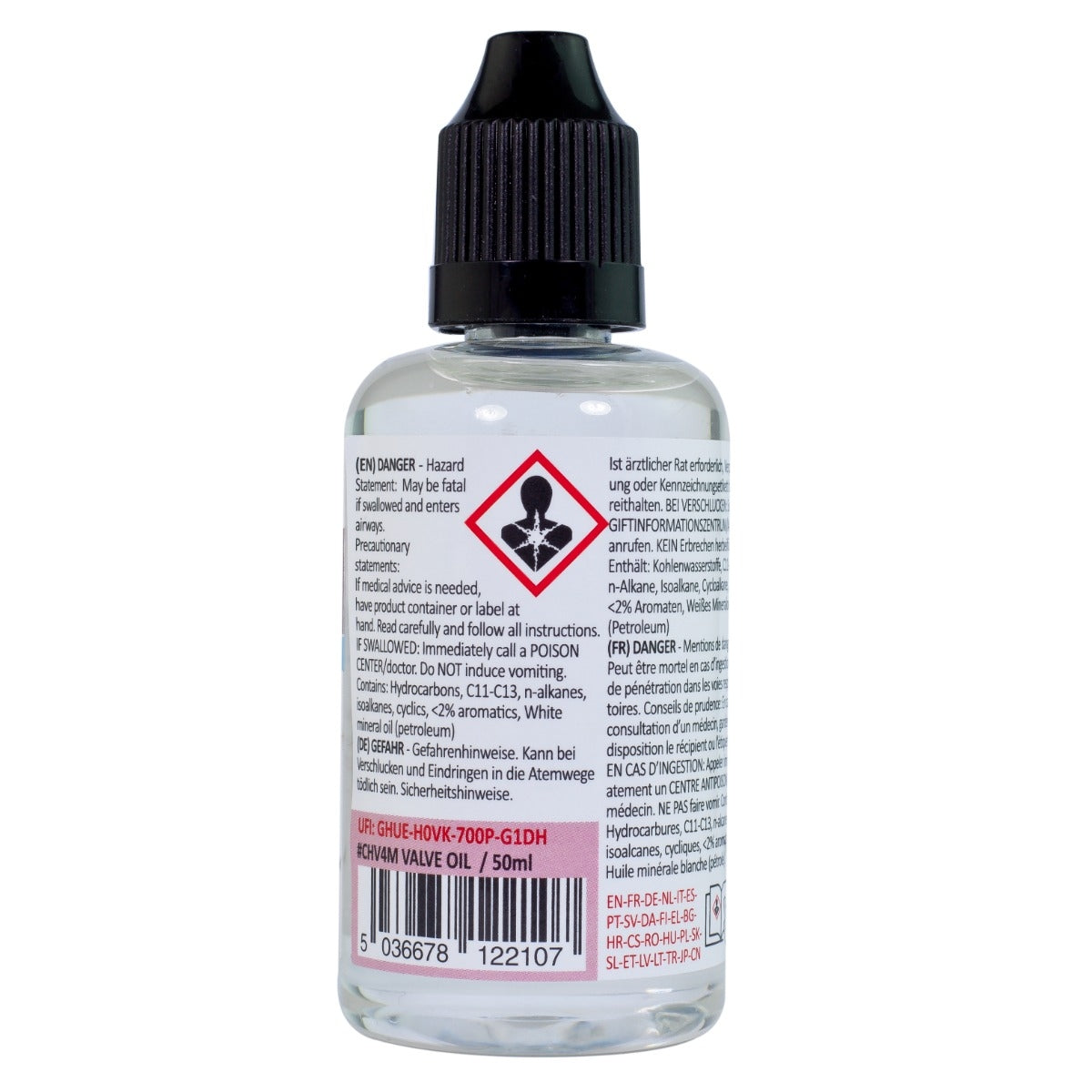 Valve Oil CHAMPION Premium Fully Synthetic Regular 50ml Bottle