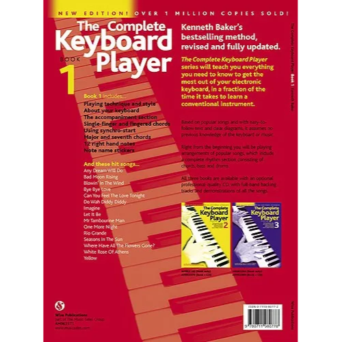 The Complete Keyboard Player Book 1 Revised Edition - Kenneth Baker - 0711980772