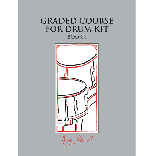 Graded Course for Drum kit Book 1 - Dave Hassell - 5025966228836