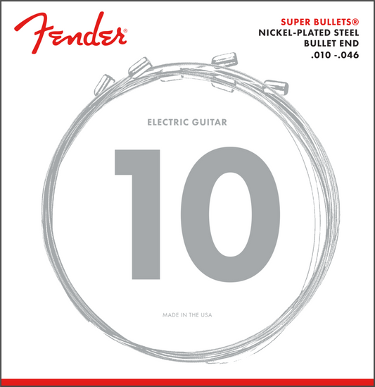 Fender Super Bullets Electric Guitar Strings 10-46 - 3250R