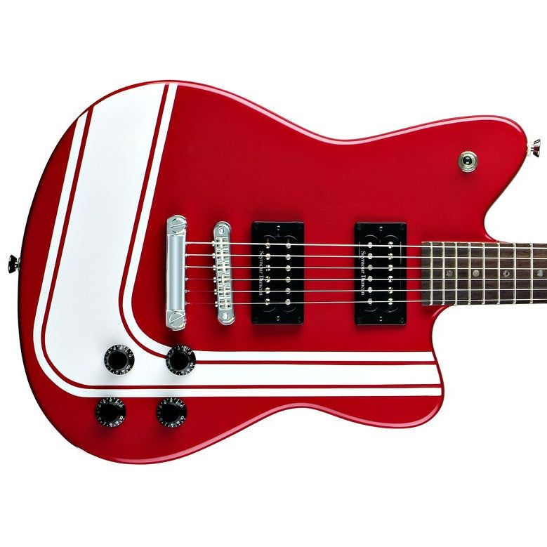 Fender Toronado GT Electric Guitar Metallic Red With White Racing Stripe