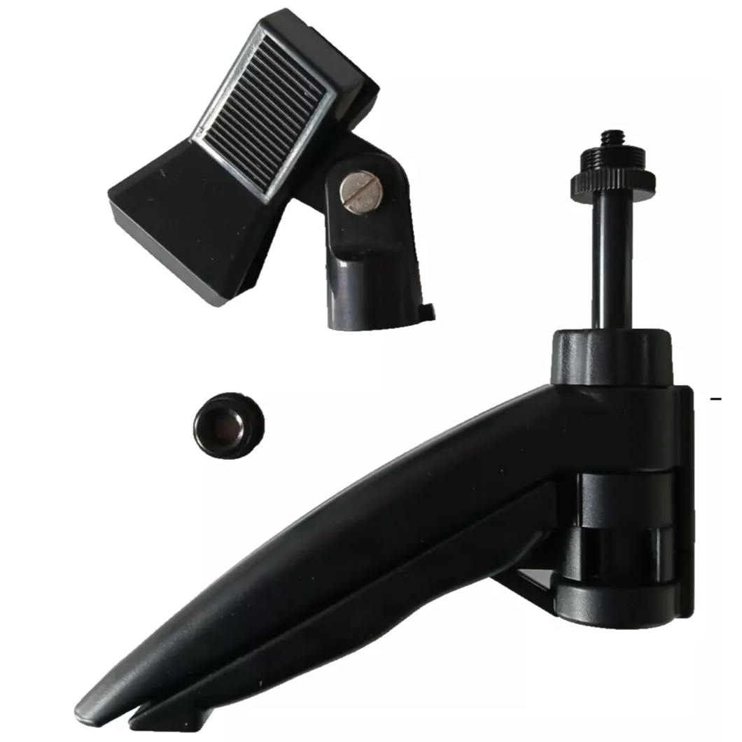 Tabletop Microphone Stand FOLD-UP Collapsible Mic Holder PODCAST