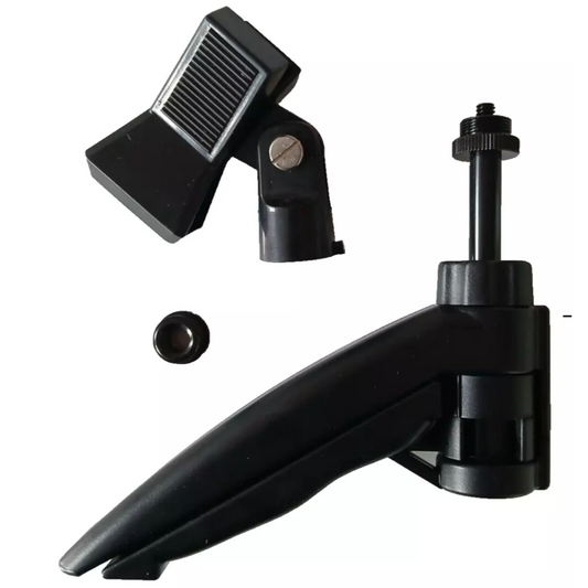 Tabletop Microphone Stand FOLD-UP Collapsible Mic Holder PODCAST