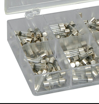160 Quick Blow Glass Fuses Assorted Current Rating- Spares & Repairs