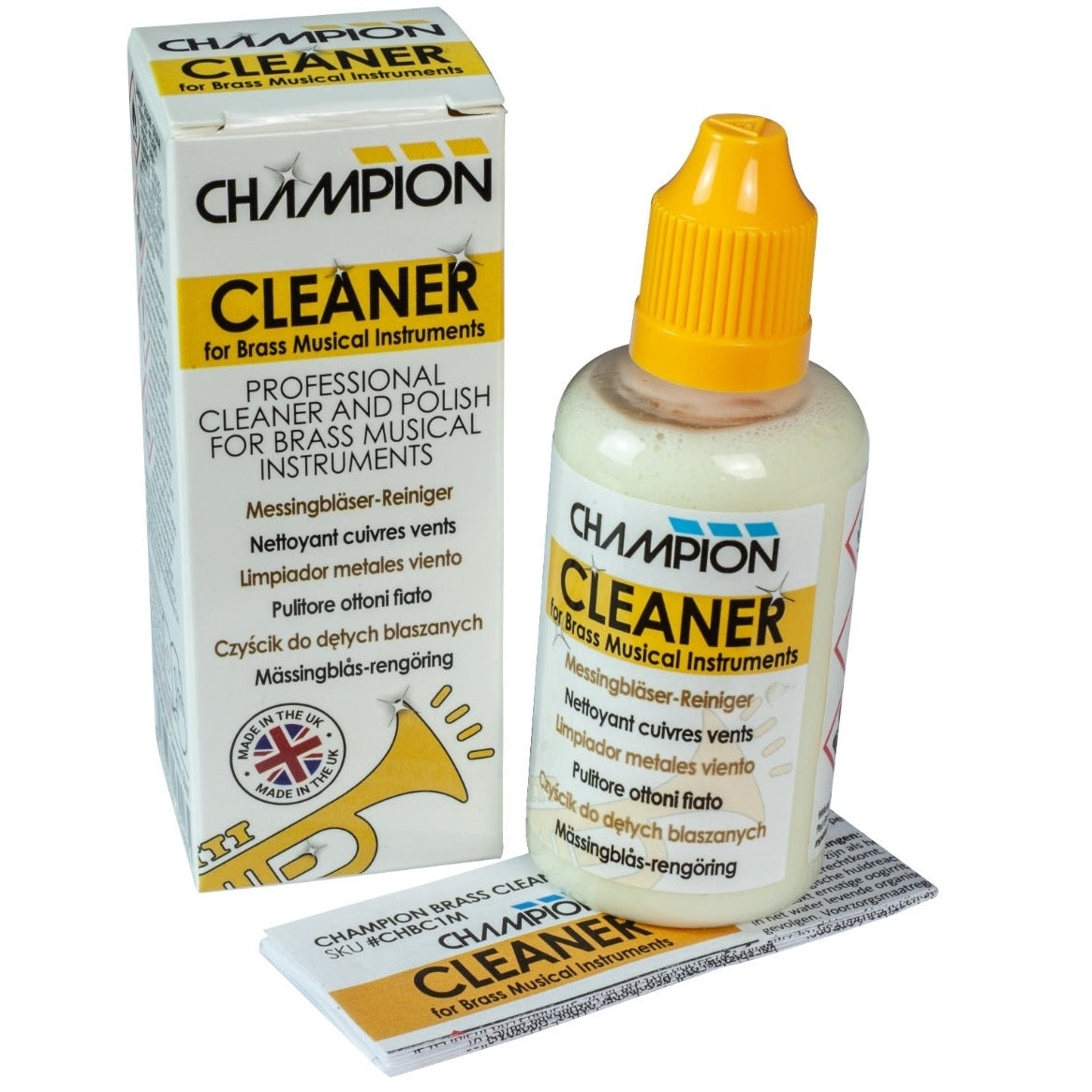 Champion Brass Cleaner - 50ml Bottle