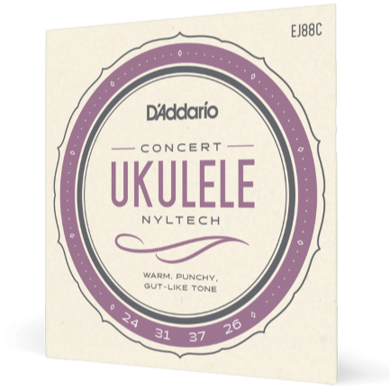 D'Addario Nyltech Concert Ukulele String Set - EJ88C