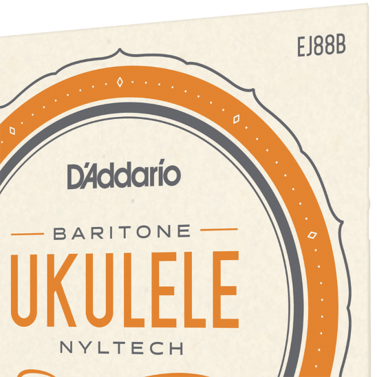 D'Addario Nyltech Baritone Ukulele String Set - EJ88B