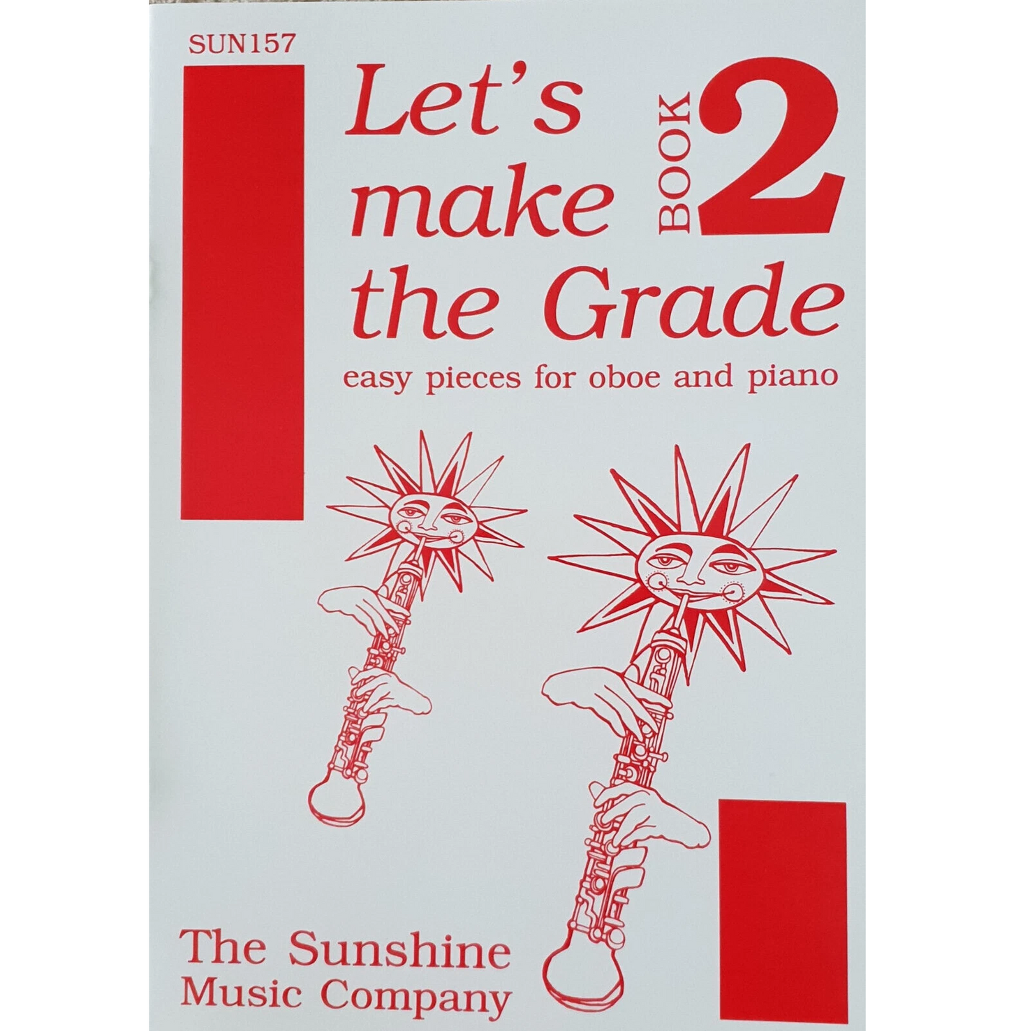 Lets Make the Grade Book 2 Easy Pieces for Oboe & Piano - 5025966305056