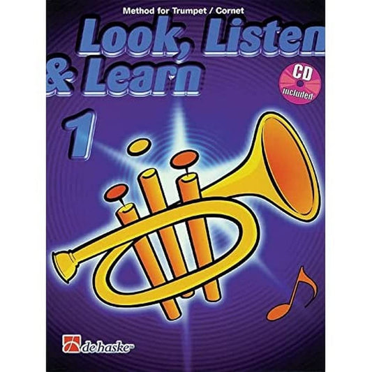 Look, Listen & Learn 1 Method for Trumpet / Cornet - Philip Spark - 9043108758