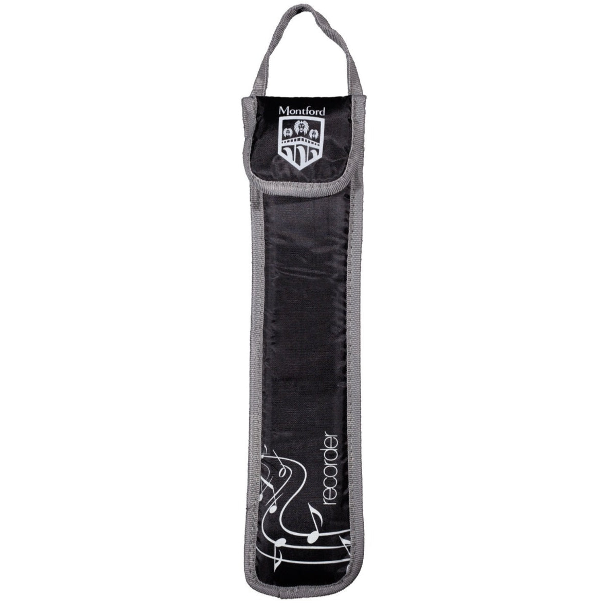 Padded Descant Recorder Carry Bag / Case - Black
