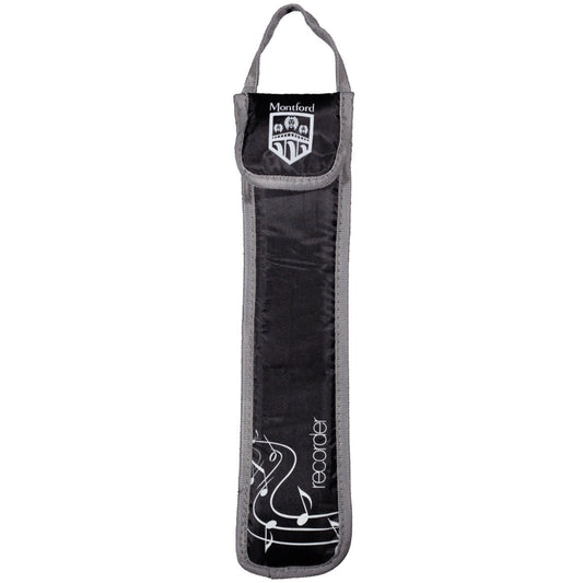 Padded Descant Recorder Carry Bag / Case - Black