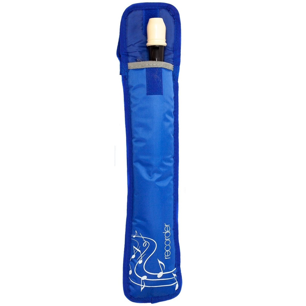 Padded Descant Recorder Carry Bag / Case - Blue
