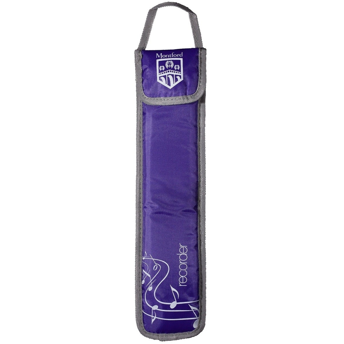 Padded Descant Recorder Carry Bag / Case - Purple