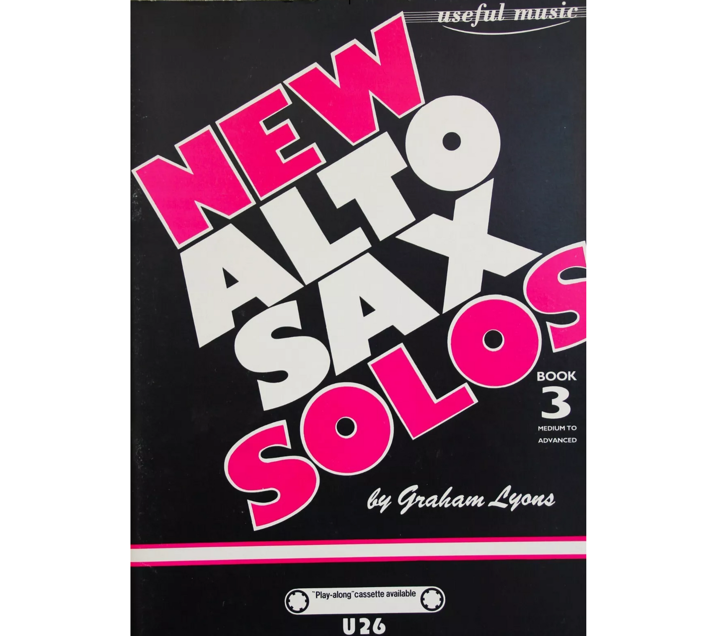 New Alto Sax Solos Book 3 - Graham Lyons - 5025966231744