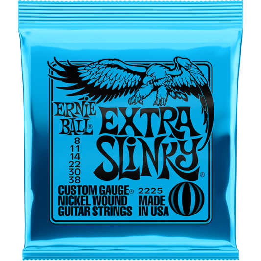 Ernie Ball Extra Slinky Electric Guitar Strings 8-38