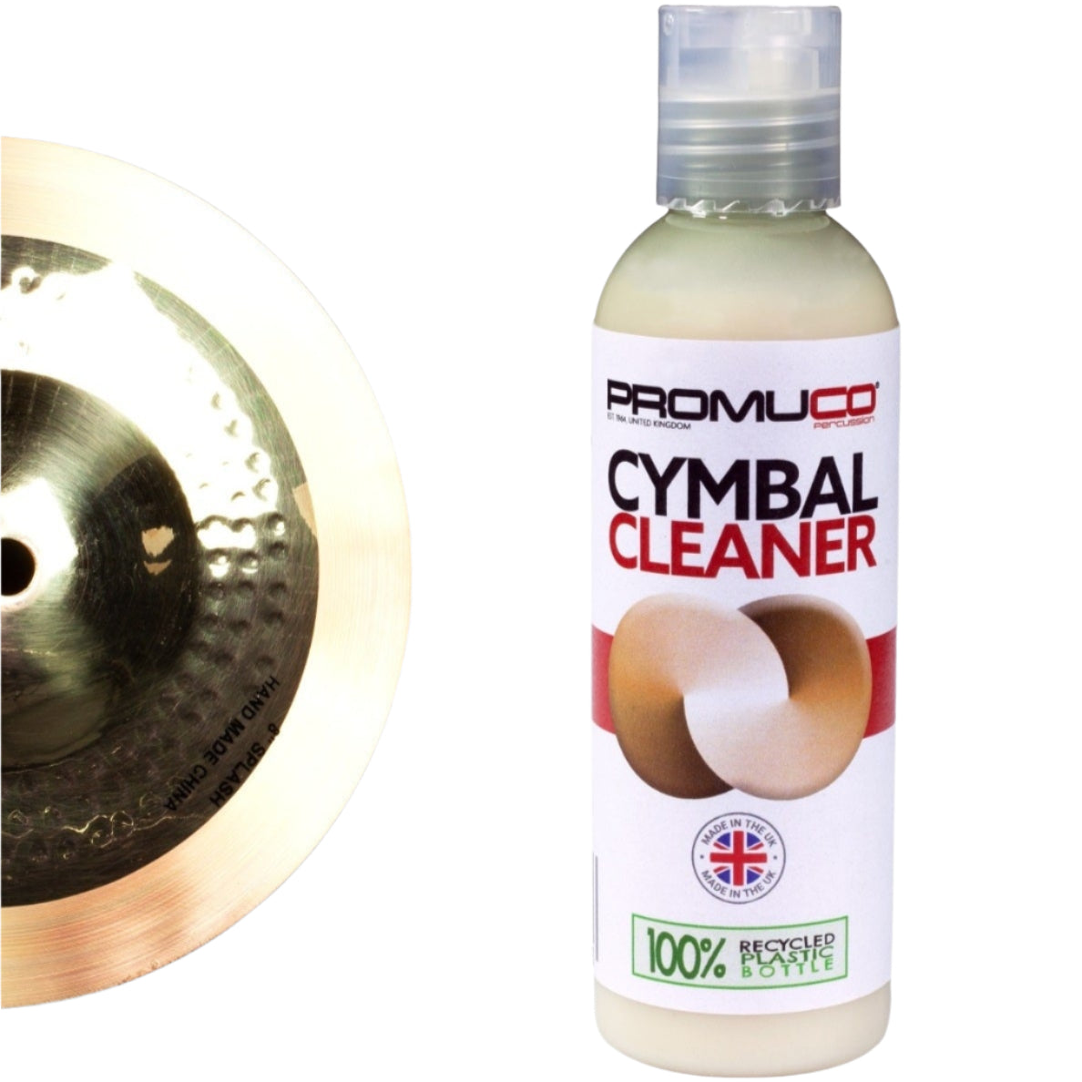 Promuco Cymbal Cleaner - 100ml Bottle