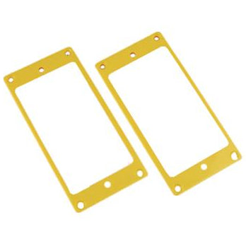 Humbucker Pickup Rings (Pair) For Electric Guitar - Ivory