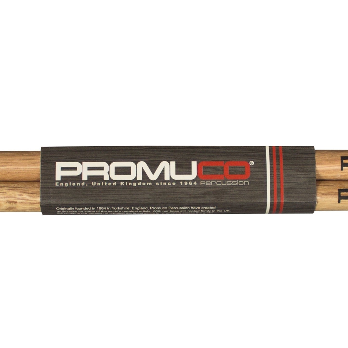 Oak Drumsticks Bundle 3 Pairs 2B Wood Tip - Promuco