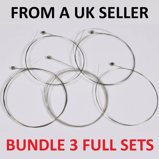 G-Banjo Strings Bundle (5 String) - 3 Full Sets