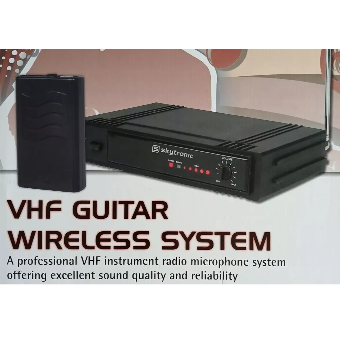 Guitar Wireless System With Case - QTX