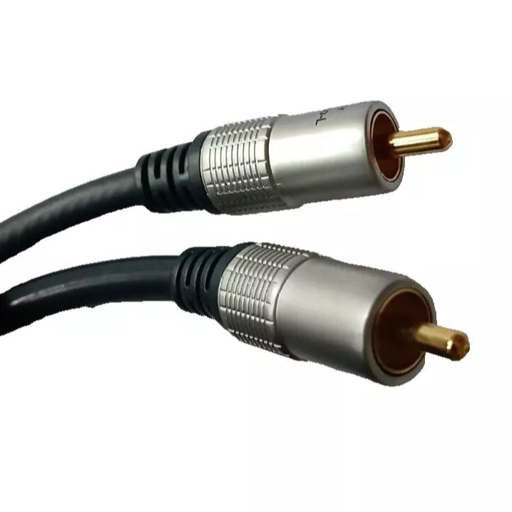 AV Scart RCA Phono Cable Gold Plated Connectors 3m