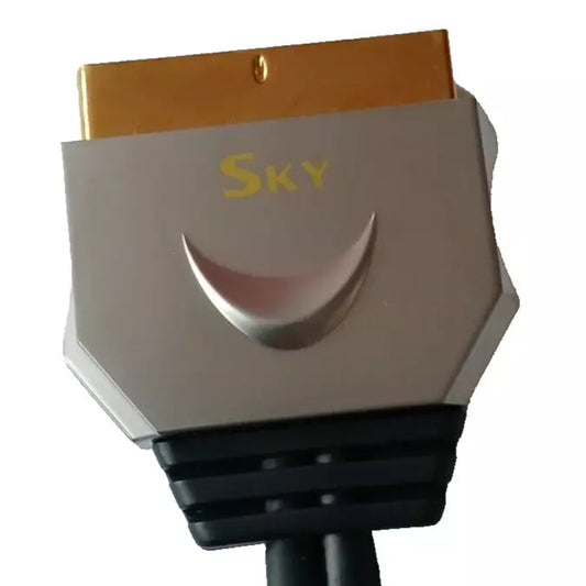 AV Scart RCA Phono Cable Gold Plated Connectors 3m