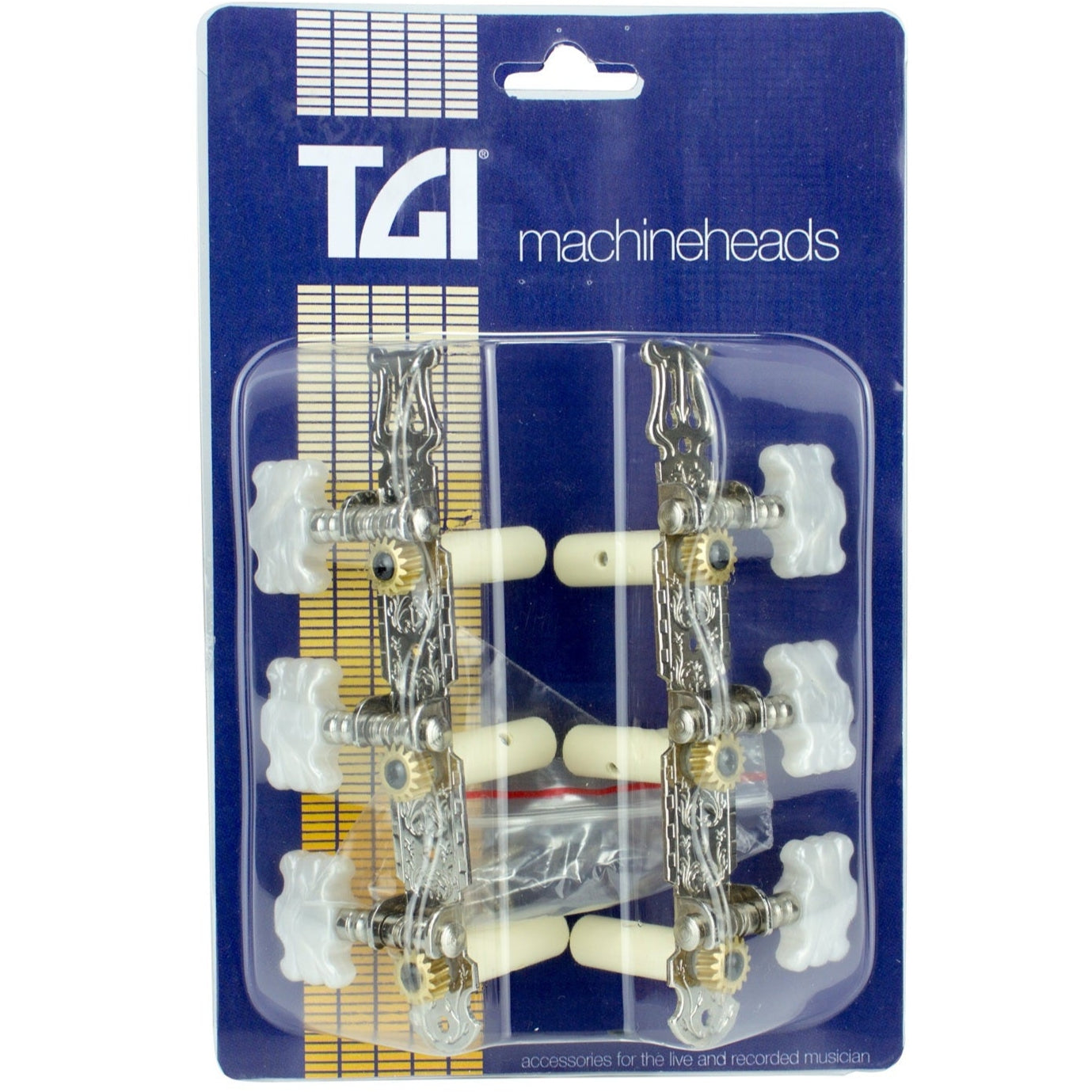 Guitar Machine Tuning Head Classical 3 In A Line Lyra - TGI