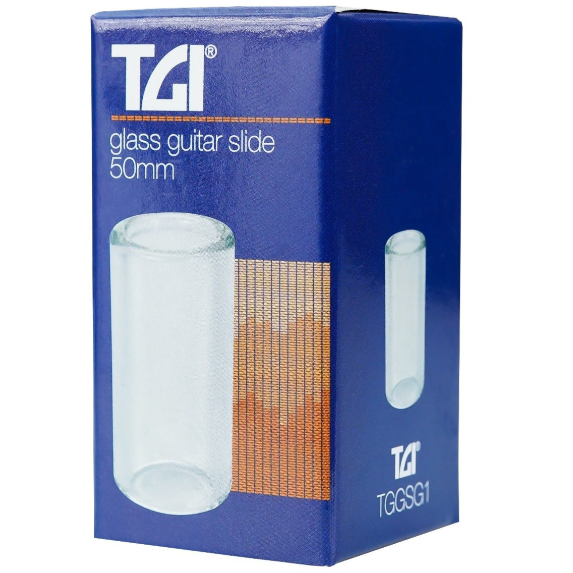 Guitar Slide Glass Bottleneck 50 mm x 21 mm - TGI