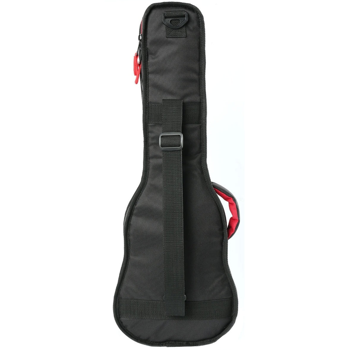 Concert Ukulele Padded Gig Bag - TGI Transit Series Black & Red