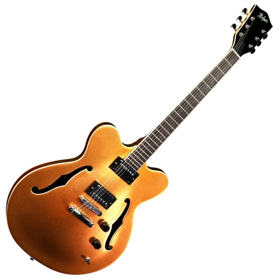 Hofner Verythin Electric Guitar UK Exclusive - Pearl Gold