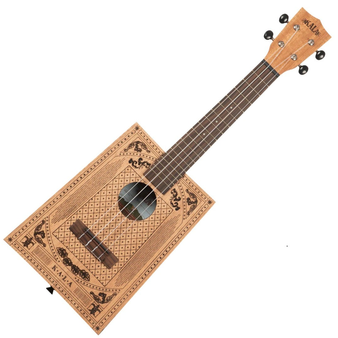Kala Victorian Cigar Box Concert Ukulele & Bag - KA-CB-VICT-C