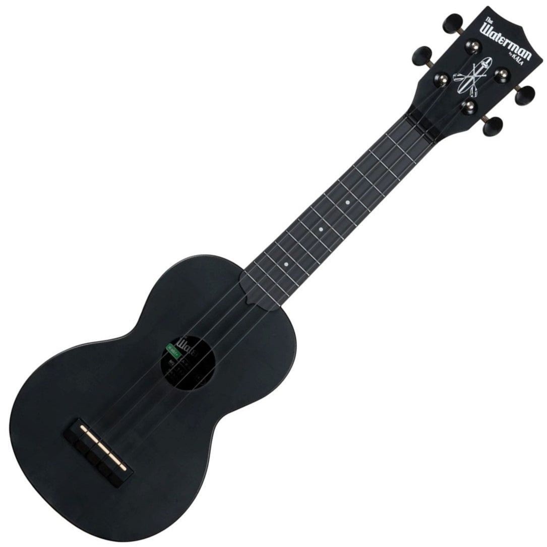 Kala Waterman Soprano Ukulele - Black Sand