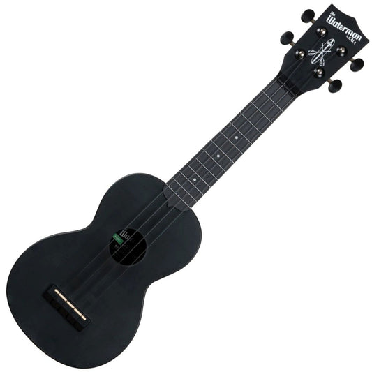 Kala Waterman Soprano Ukulele - Black Sand